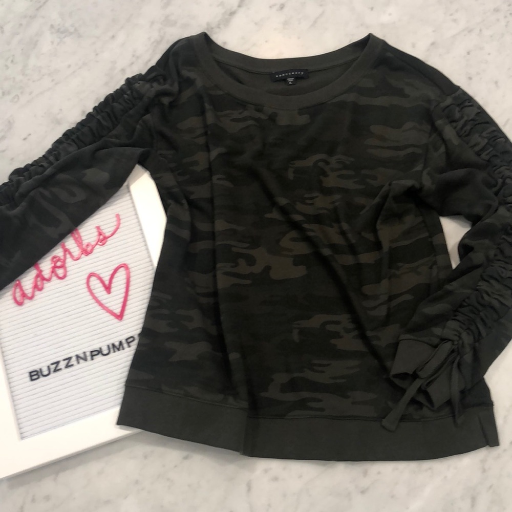Sanctuary camo sweatshirt